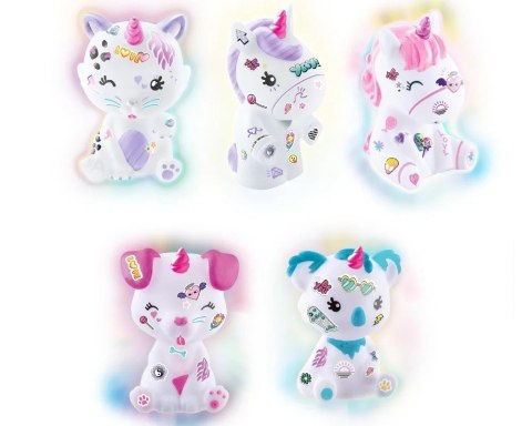 Zestaw Świecące Dekorożce - Zwierzaczki DIY, Unicorn sweet Zestaw Świecące Dekorożce - Zwierzaczki DIY, Unicorn sweet
