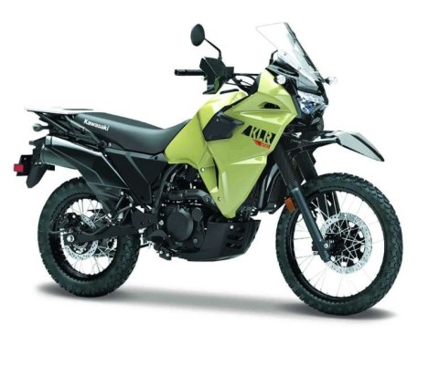 Model metalowy Kawasaki KLR 650 z podstawką 1/18 Model metalowy Kawasaki KLR 650 z podstawką 1/18