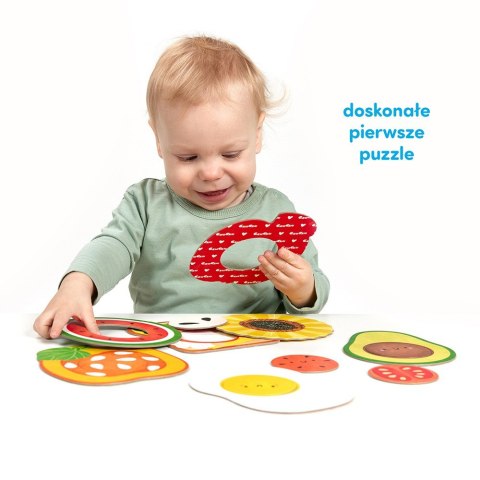 Układanka Moje puzzle z dziurką - Jedzenie Układanka Moje puzzle z dziurką - Jedzenie