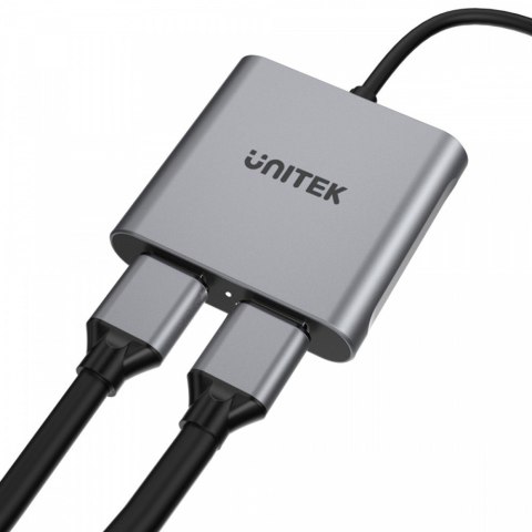 Adapter USB-C - 2x HDMI 2.0; 4K MST; M/F Adapter USB-C - 2x HDMI 2.0; 4K MST; M/F