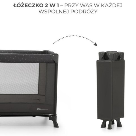 Łóżeczko turystyczne JOY LIGHT GREY Łóżeczko turystyczne JOY LIGHT GREY