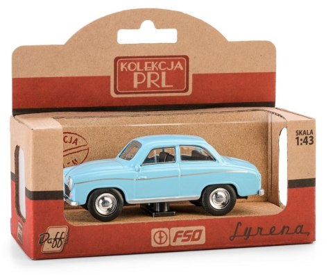 Pojazd PRL Syrena 104 - Niebieski Pojazd PRL Syrena 104 - Niebieski