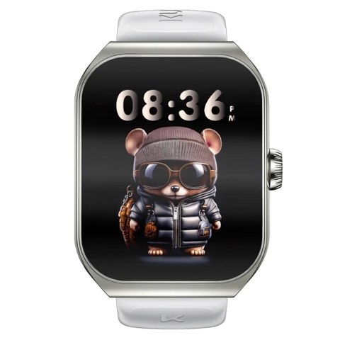 Smartwatch KU7 1.96 cala 250 mAh Srebrny Smartwatch KU7 1.96 cala 250 mAh Srebrny