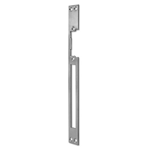 Dwustronny prosty szyld do elektrozaczepu | Blacha zaczepowa | 250mm | Stal nierdzewna Dwustronny prosty szyld do elektrozaczepu | Blacha zaczepowa | 250mm | Stal nierdzewna