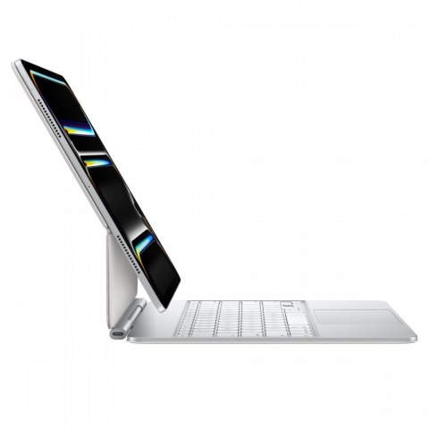 Klawiatura Magic Keyboard do iPada Pro 13 cali (M4) - angielski (międzynarodowy) - biała Klawiatura Magic Keyboard do iPada Pro 13 cali (M4) - angielski (międzynarodowy) - biała