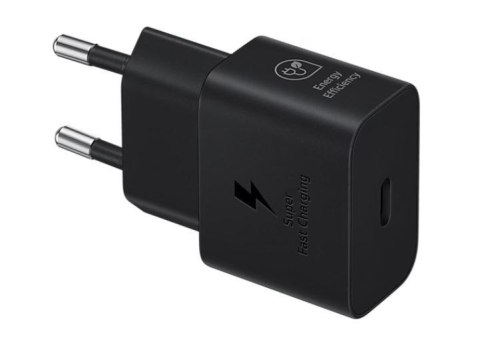 Ładowarka sieciowa 25W EP-T2510 bez kabla czarna Ładowarka sieciowa 25W EP-T2510 bez kabla czarna
