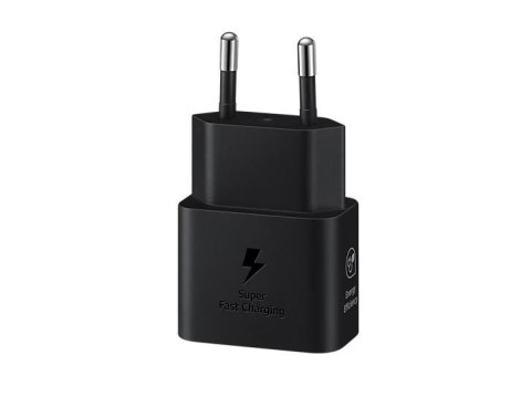 Ładowarka sieciowa 25W EP-T2510 bez kabla czarna Ładowarka sieciowa 25W EP-T2510 bez kabla czarna