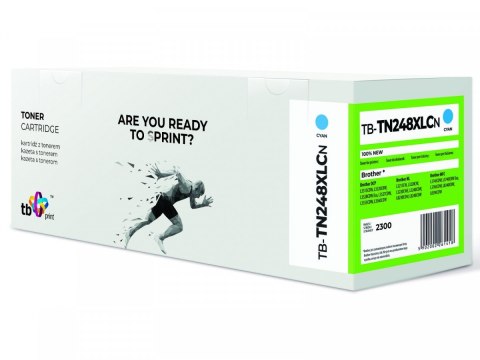 Toner do Brother TN248XLC TB-TN248XLCN 100% nowy cyan Toner do Brother TN248XLC TB-TN248XLCN 100% nowy cyan