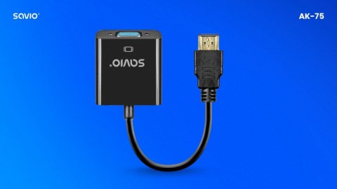 Adapter HDMI-VGA AK-75 Adapter HDMI-VGA AK-75
