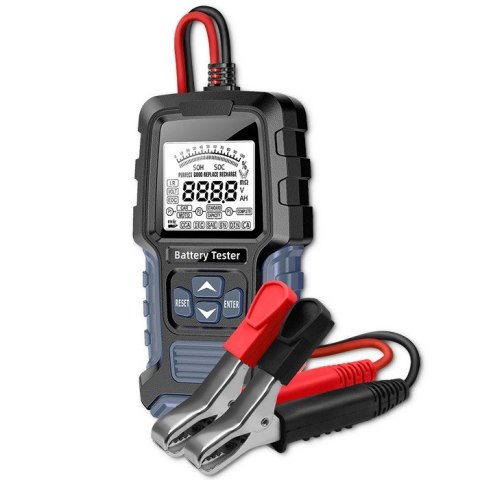 Cyfrowy tester akumulatora z wyświetlaczem LCD | 12V | 24V | 3Ah-250Ah Cyfrowy tester akumulatora z wyświetlaczem LCD | 12V | 24V | 3Ah-250Ah