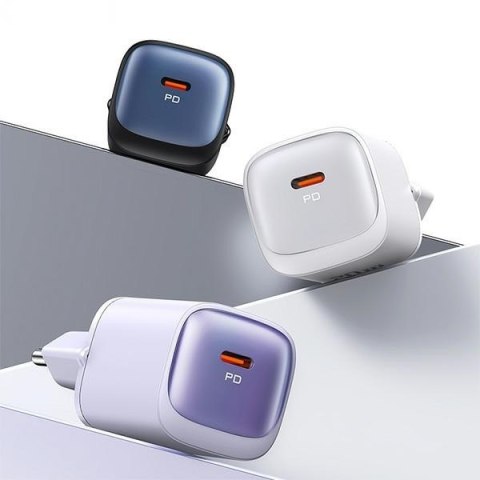 Ładowarka sieciowa 20W GaN USB-C Fast Charging Czarna Ładowarka sieciowa 20W GaN USB-C Fast Charging Czarna
