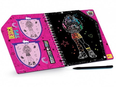 Zdrapywanka Sketchbook Scratch reveal Monster High Forever Friends Zdrapywanka Sketchbook Scratch reveal Monster High Forever Friends