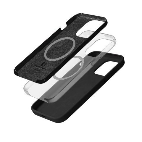 Etui Color Cover Magnetic - iPhone 15 Pro Max MagSafe Czarne Etui Color Cover Magnetic - iPhone 15 Pro Max MagSafe Czarne