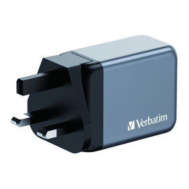 Ładowarka GNC-65 32201 GaN 65W, 2xUSB-C 1xUSB-A, UE / UK Ładowarka GNC-65 32201 GaN 65W, 2xUSB-C 1xUSB-A, UE / UK