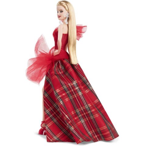 Lalka Barbie kolekcjonerska świąteczna Lalka Barbie kolekcjonerska świąteczna