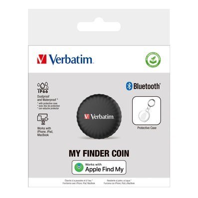 Lokalizator My Finder Coin, 32133 BT 5.2, NFC Czarny Lokalizator My Finder Coin, 32133 BT 5.2, NFC Czarny