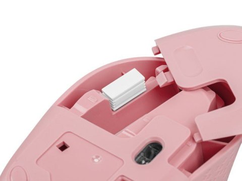 Mysz bezprzewodowa Stork 1600 DPI różowa
