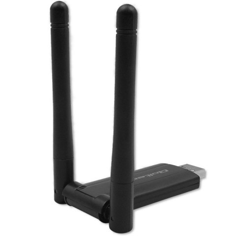 Szybki bezprzewodowy adapter USB DUAL Wi-Fi 2 x 2dBi | Standard AC | USB 3.0 | 1200Mbps Szybki bezprzewodowy adapter USB DUAL Wi-Fi 2 x 2dBi | Standard AC | USB 3.0 | 1200Mbps