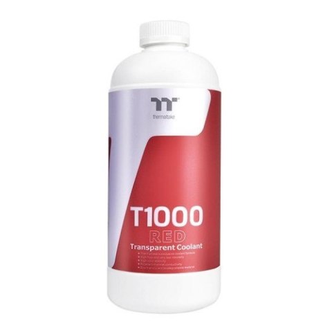 Płyn do zestawów wodnych - T1000 1L Coolant Transparent - Red Płyn do zestawów wodnych - T1000 1L Coolant Transparent - Red