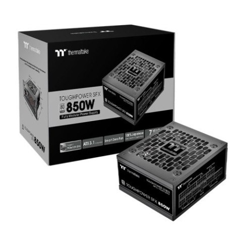 Zasilacz - ToughPower SFX 850W F modular 80+Platinum FDB Fan ATX3.0 Zasilacz - ToughPower SFX 850W F modular 80+Platinum FDB Fan ATX3.0