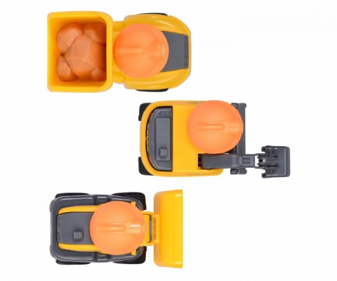 Pojazd budowlany ABC Volvo 3 rodzaj 12 cm Pojazd budowlany ABC Volvo 3 rodzaj 12 cm