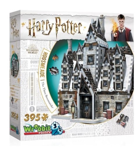 Puzzle 3D 395 elementów Harry Potter Hogsmeade Pub pod Trzema Miotłami Puzzle 3D 395 elementów Harry Potter Hogsmeade Pub pod Trzema Miotłami