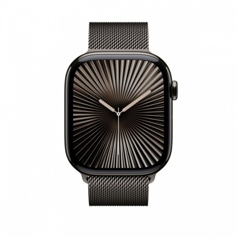 Bransoleta mediolańska w kolorze łupku do koperty 46 mm - rozmiar M/L Bransoleta mediolańska w kolorze łupku do koperty 46 mm - rozmiar M/L