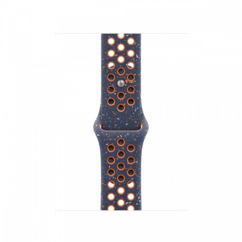 Pasek sportowy Nike w kolorze błękitnego płomienia do koperty 42 mm - rozmiar S/M Pasek sportowy Nike w kolorze błękitnego płomienia do koperty 42 mm - rozmiar S/M