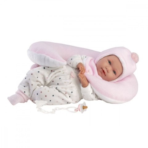 Lalka bobas Mimi płacząca z poduszką rogal 42 cm Lalka bobas Mimi płacząca z poduszką rogal 42 cm
