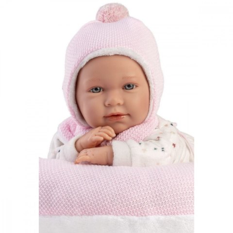 Lalka bobas Mimi płacząca z poduszką rogal 42 cm Lalka bobas Mimi płacząca z poduszką rogal 42 cm