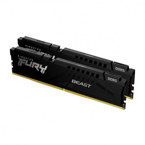 Pamięć DDR5 Fury Beast Black 32GB(2*16GB)/6000 CL36 Pamięć DDR5 Fury Beast Black 32GB(2*16GB)/6000 CL36
