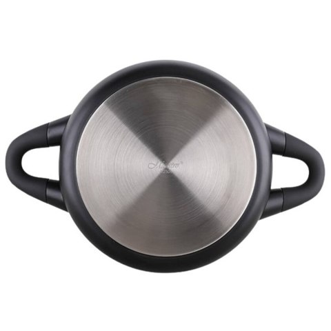 Garnek z pokrywką / Kociołek MARBLE 22cm, 4,0l MR-4017-22 Garnek z pokrywką / Kociołek MARBLE 22cm, 4,0l MR-4017-22