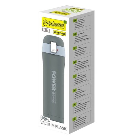 Kubek termiczny 400 ml Power MR-1643-40B Szary Kubek termiczny 400 ml Power MR-1643-40B Szary