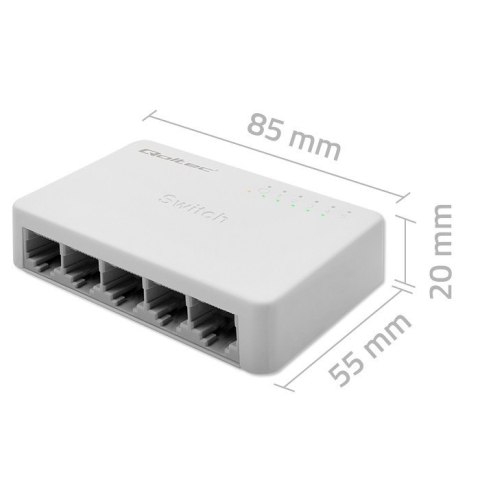 SWITCH przełącznik sieciowy 5 x port RJ45 | 1000Mbps | Fast Ethernet | LAN SWITCH przełącznik sieciowy 5 x port RJ45 | 1000Mbps | Fast Ethernet | LAN