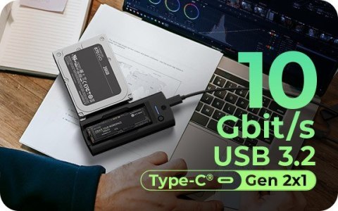 Stacja dokująca IB-180MS-C31 SSD Docking 1x 2,5"/3,5" & 1x M.2 PCIe NVMena USB 3.2 Gen 2 10 Gbit/s Stacja dokująca IB-180MS-C31 SSD Docking 1x 2,5"/3,5" & 1x M.2 PCIe NVMena USB 3.2 Gen 2 10 Gbit/s