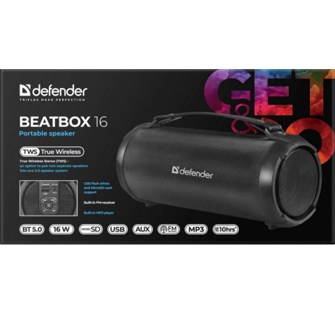 Głośnik Bluetooth BEATBOX 16W Głośnik Bluetooth BEATBOX 16W