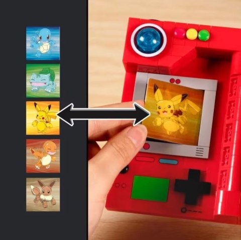 Klocki konstrukcyjne Pokemon Pokedex z Kanto Klocki konstrukcyjne Pokemon Pokedex z Kanto