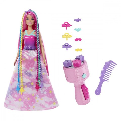 Lalka Barbie Dreamtopia Księżniczka Zakręcone pasemka Lalka Barbie Dreamtopia Księżniczka Zakręcone pasemka