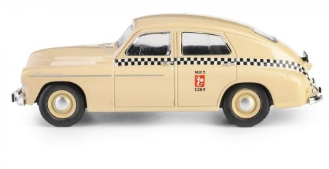 Pojazd PRL Warszawa M20 taxi piaskowy Pojazd PRL Warszawa M20 taxi piaskowy