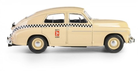Pojazd PRL Warszawa M20 taxi piaskowy Pojazd PRL Warszawa M20 taxi piaskowy