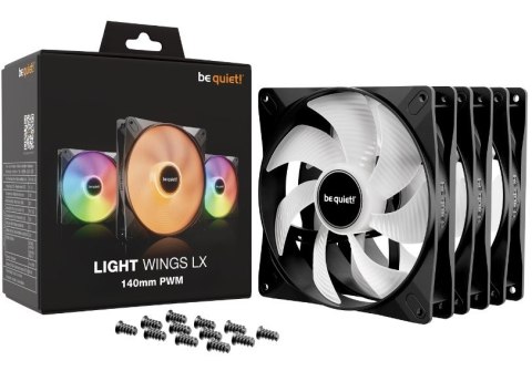 Wentylator Light WingsLX 140mm PWM 3-pak Wentylator Light WingsLX 140mm PWM 3-pak