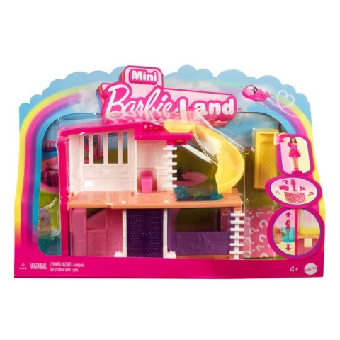 Zestaw Barbie Barbieland Mini Domek i lalka Zestaw Barbie Barbieland Mini Domek i lalka