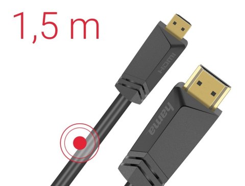 Kabel HDMI-micro HDMI 1,5m Kabel HDMI-micro HDMI 1,5m
