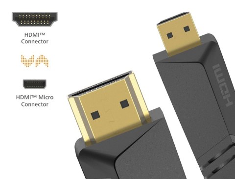 Kabel HDMI-micro HDMI 1,5m Kabel HDMI-micro HDMI 1,5m