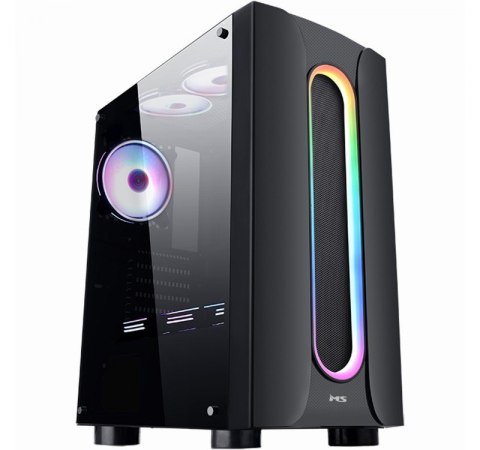 Obudowa gamingowa PC MS ARMOR V310 czarna Obudowa gamingowa PC MS ARMOR V310 czarna