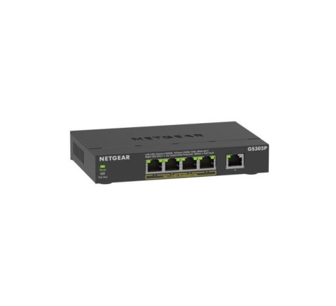Przełącznik niezarządzalny GS305P-300EUS PoE+ Gigabit 5-portowy SOHO z serii 300 Przełącznik niezarządzalny GS305P-300EUS PoE+ Gigabit 5-portowy SOHO z serii 300