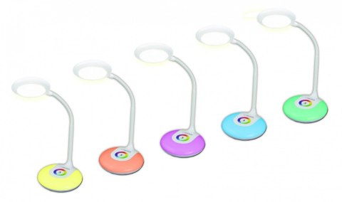 Lampka biurkowa LED z nocnym oświetleniem RGB MIZAR Lampka biurkowa LED z nocnym oświetleniem RGB MIZAR