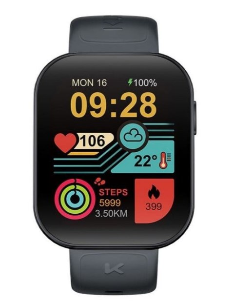 Smartwatch U6 1.96 cala 300 mAh Czarny Smartwatch U6 1.96 cala 300 mAh Czarny