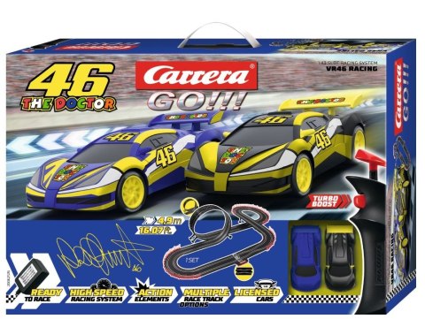 Tor Samochodowy z pojazdami VR 46 The Doctor 4,9 m Tor Samochodowy z pojazdami VR 46 The Doctor 4,9 m