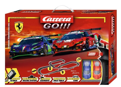 Tor z pojazdami Ferrari Power Corsa 8,6m Tor z pojazdami Ferrari Power Corsa 8,6m